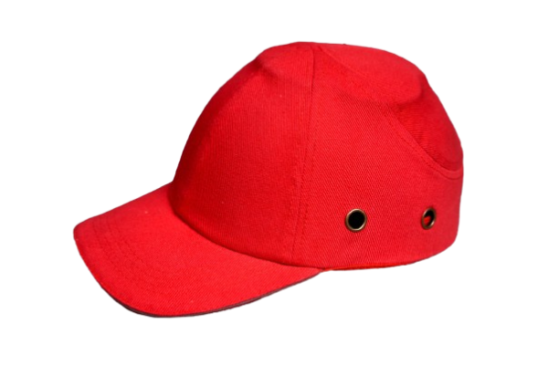 Каскетка защитная (красная)