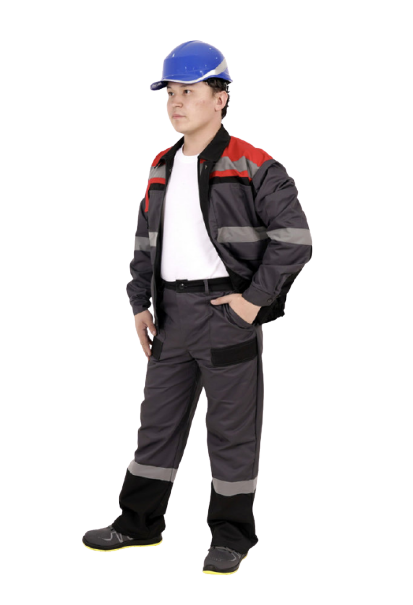Костюм рабочий летний "Виват 1" (куртка, брюки) пл. 240 гр. — изображение 4