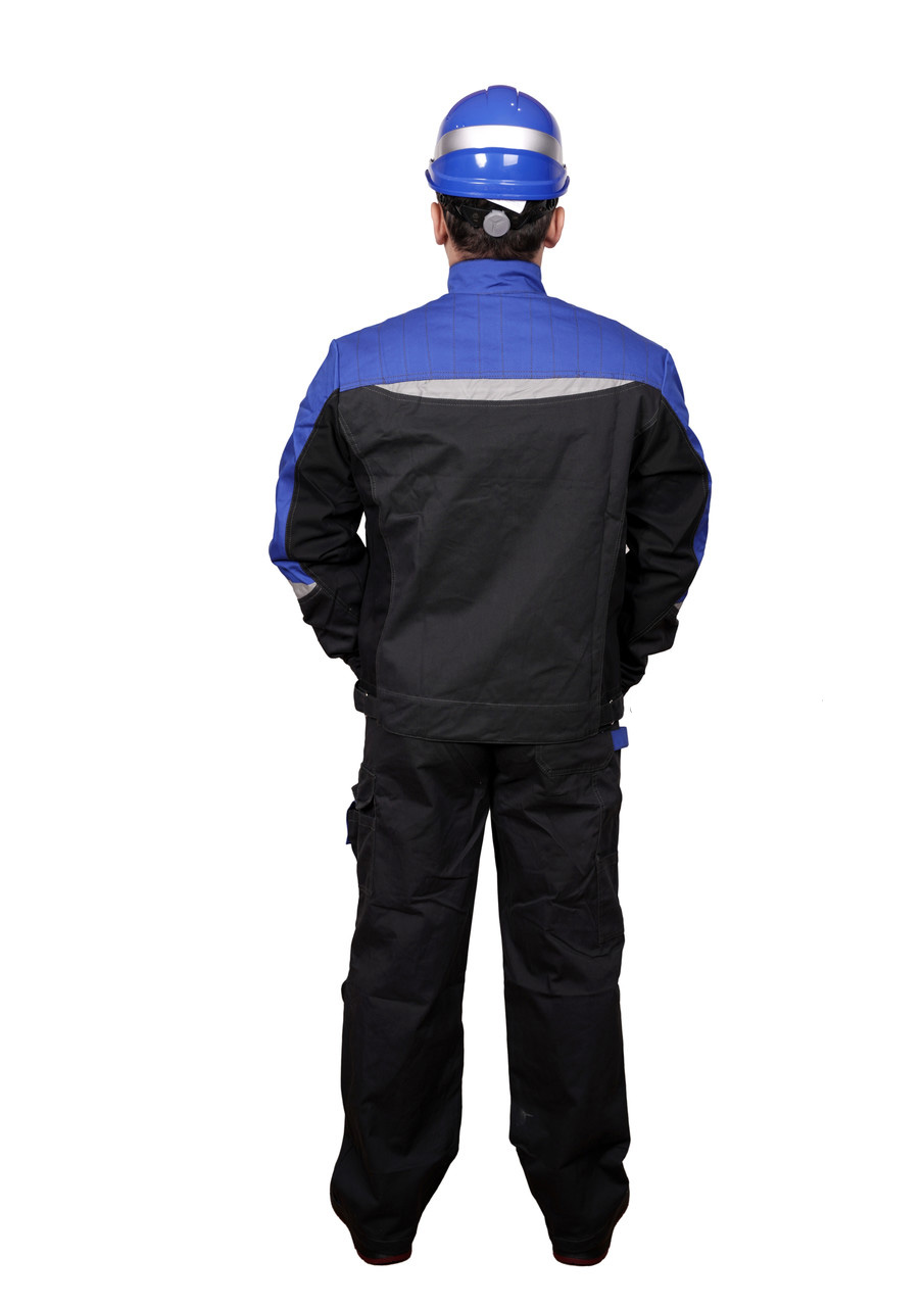 Рабочий костюм Мега-Фаворит летний темно-синий : куртка, п/к 100% Х/Б 3 Рабочий костюм Мега-Фаворит летний темно-синий : куртка, п/к 100% Х/Б — изображение 3