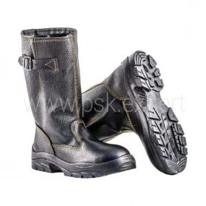 Сапоги кожаные утепленные