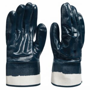 Перчатки нитриловые полное покрытие крага