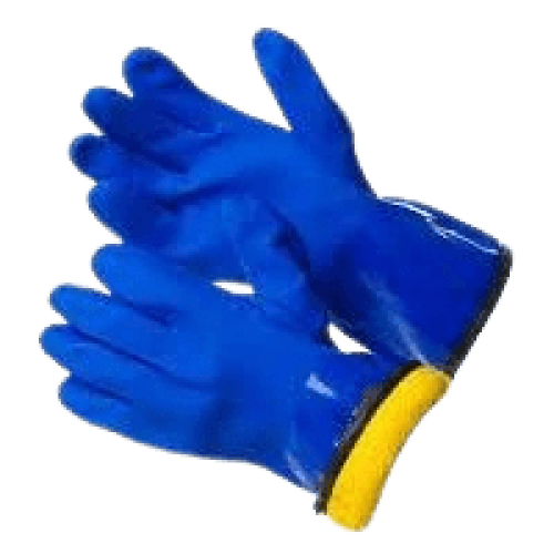 Перчатки Аляска-Плюс МБС морозостойкие синие